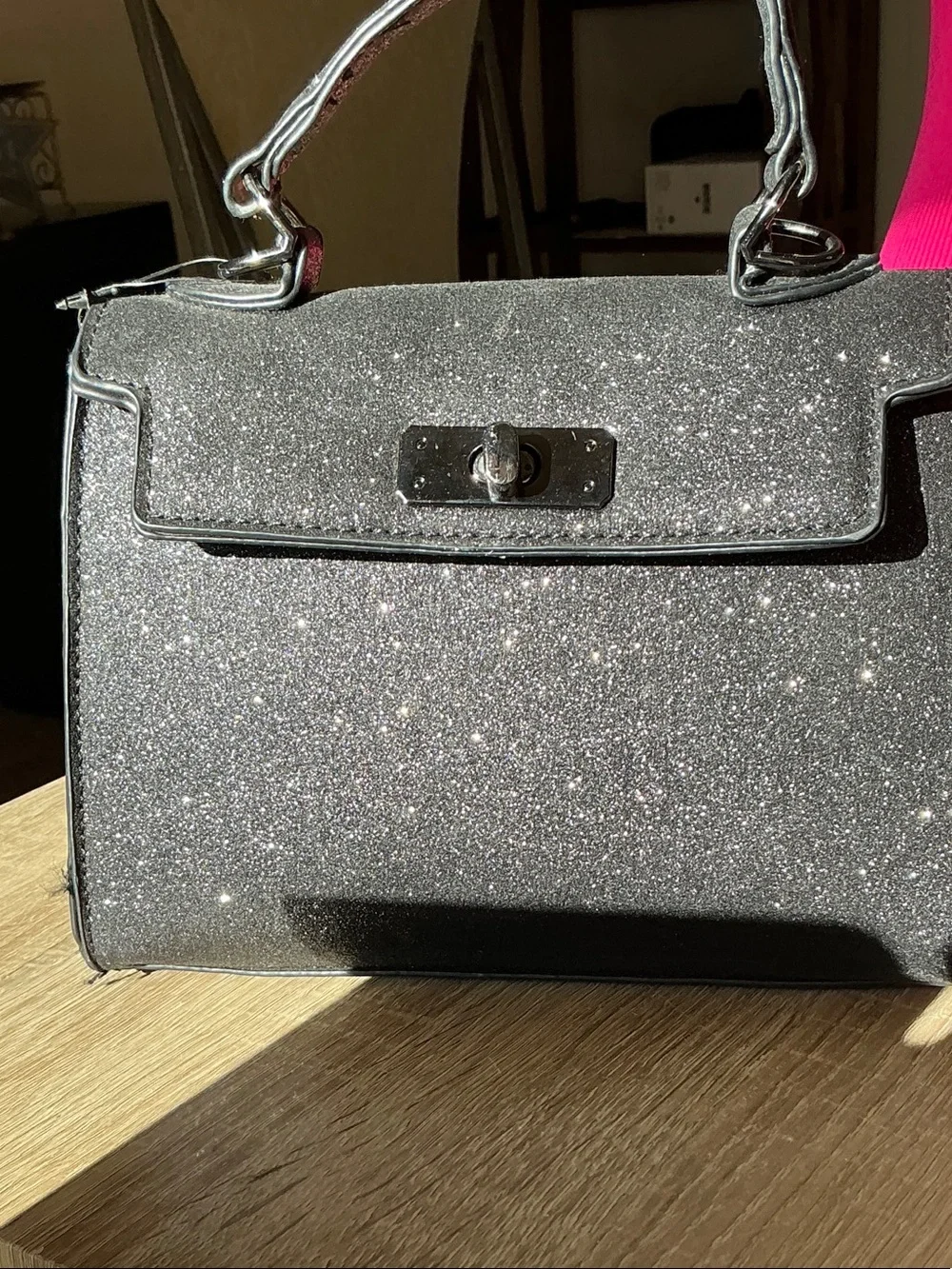 Black Top-Handle Women’s Handbag - Classic Structured Purse